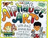 Alphabet Art with A to Z [With Traceable Letters] (Paperback)