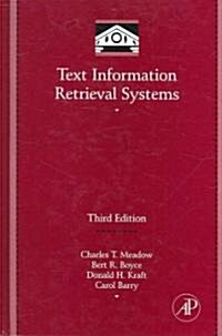 Text Information Retrieval Systems (Hardcover, 3 ed)