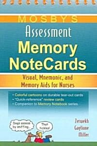 Mosbys Assessment Memory Notecards (Paperback, 1st, Spiral)