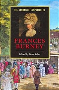 The Cambridge Companion to Frances Burney (Paperback)