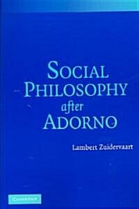 Social Philosophy After Adorno (Paperback)