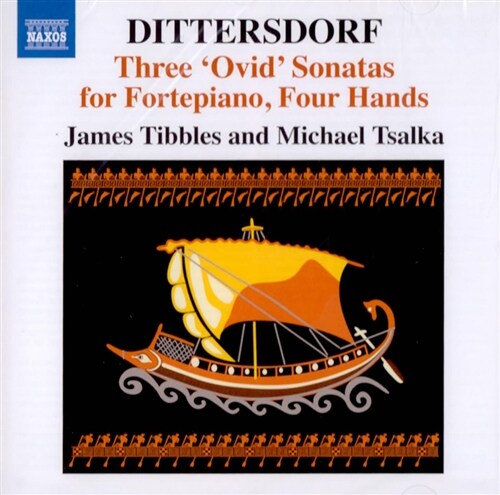 [수입] 디테스도르프 : 3개의 오비디우스 소나타 (네 손을 위한 포르테 피아노 편곡 버전)