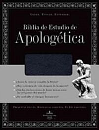 Biblia de Estudio de Apologetica-Rvr 1960 (Imitation Leather)