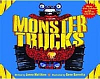 Monster Trucks : A Lift-the-Flap and Foil Book (Hardcover)