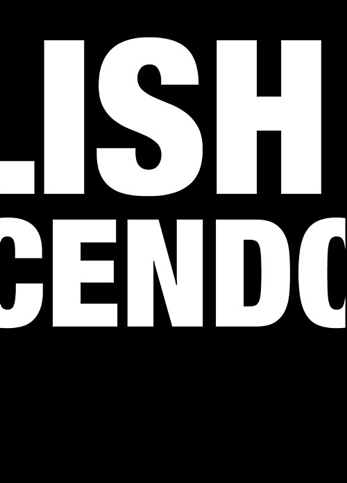 English Crescendo - Black