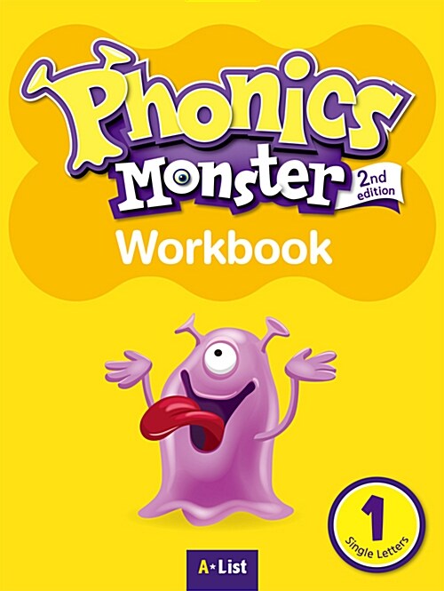 Phonics Monster 1 : Workbook (Paperback, 2nd Edition)