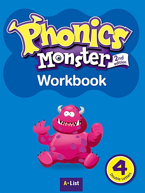 [중고] Phonics Monster 4 : Workbook (Single Letters) (Paperback, 2nd Edition)