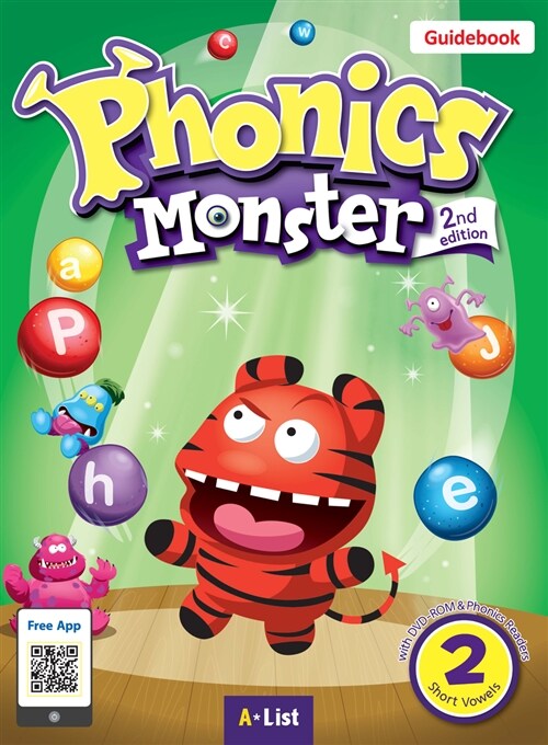 [중고] Phonics Monster 2 : Teacher‘s Guidebook (DVD-ROM + Teachers Resource CD + Phonics Readers, 2nd Edition)