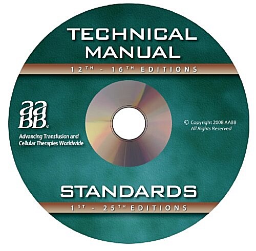 Technical Manual 12th-16th Editions / Standards 1st-26th Editions (CD-ROM, 1st)