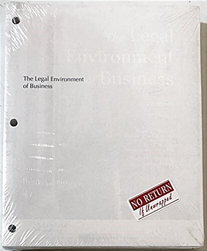 The Legal Environment of Business (Paperback, 13th, PCK, UNB)
