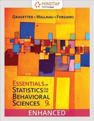 Essentials of Statistics for the Behavioral Sciences + Mindtap Psychology, 1 Term - 6 Months Access Card (Paperback, 9th, PCK)