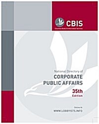 National Directory of Corporate Public Affairs (Paperback)