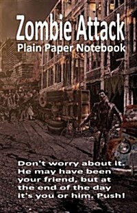 Zombie Notebook Plain Paper (Paperback, NTB)