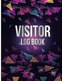 Visitor Log Book: Visitor Sign-In Book 8.5x11 120pages Visitor Register (Paperback)