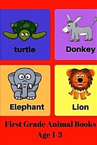 First Grade Animals Books Age 1-3 (Paperback, 4th)