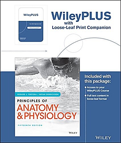 Principles of Anatomy and Physiology Wileyplus Registration Card + Print Companion (Pass Code, Loose Leaf, 15th)