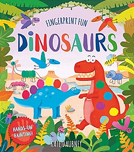 Fingerprint Fun: Dinosaurs (Paperback)