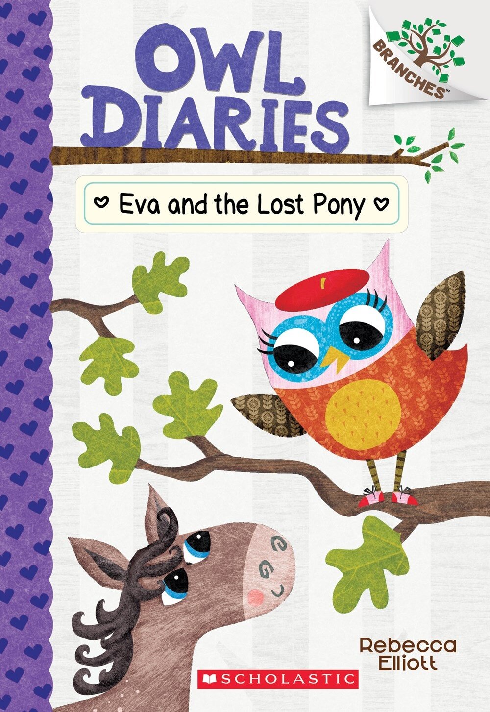 Owl Diaries #8 : Eva and the Lost Pony (Paperback)