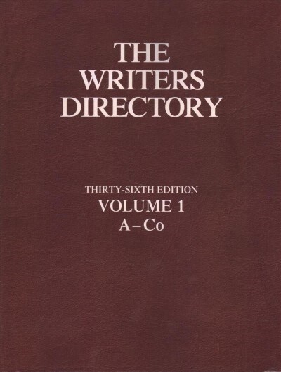 Writers Directory : 6 Volume Set 36th Edition (Paperback)