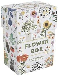 Flower Box: 100 Postcards by 10 Artists (Cards in Box)