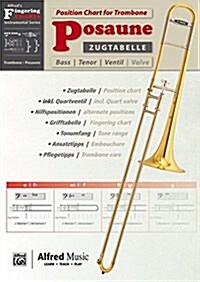 Zugtabelle F? Posaune [Position Charts for Trombone]: German / English Language Edition, Other (Paperback)