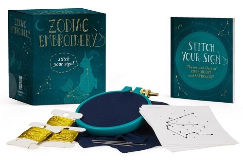 Zodiac Embroidery: Stitch Your Sign! (Paperback)
