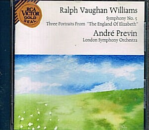 [중고] Andre Previn - 본 윌리암스: 교향곡 5번, 여왕의 3개의 초상 (Vaughan Williams: Symphony No.5 