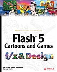 Flash 5 Cartoons and Games f/x and Design (Paperback)