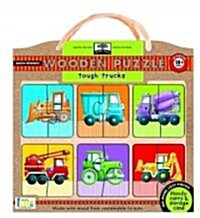 Green Start Tough Trucks Wood Puzzle (Other)