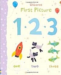 First Picture 123 (Board Book, New ed)