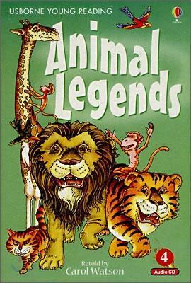 Usborne Young Reading : Animal Legends (Book & CD)