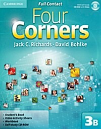 Four Corners Level 3 Full Contact B with Self-study CD-ROM (Package)