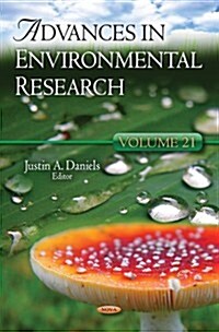 Advances in Environmental Researchv. 21 (Hardcover, UK)