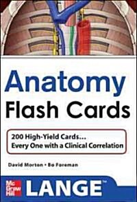 Anatomy Flash Cards (Cards, 1st, FLC)