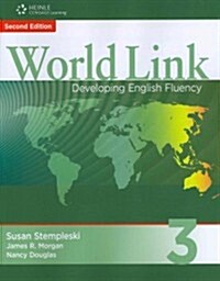 [중고] World Link 3 with Student CD-ROM: Developing English Fluency (Paperback, 2, Revised)