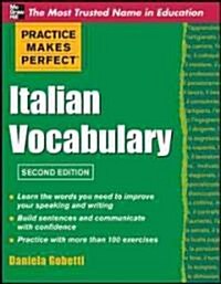 Practice Makes Perfect Italian Vocabulary (Paperback, 2)