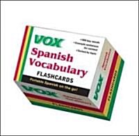 Vox Spanish Vocabulary Flashcards (Other)