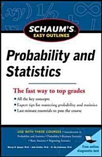 Schaums Easy Outline of Probability and Statistics (Paperback)