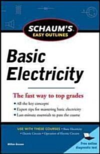 Schaums Easy Outlines Basic Electricity (Paperback)