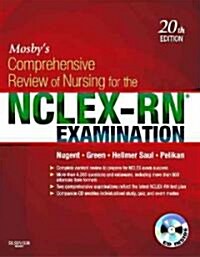 Mosbys Comprehensive Review of Nursing for the Nclex-Rn(r) Examination [With CDROM] (Paperback, 20)