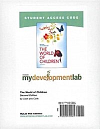 World of Children Mydevelopmentlab Student Access Card (Pass Code, 2nd)