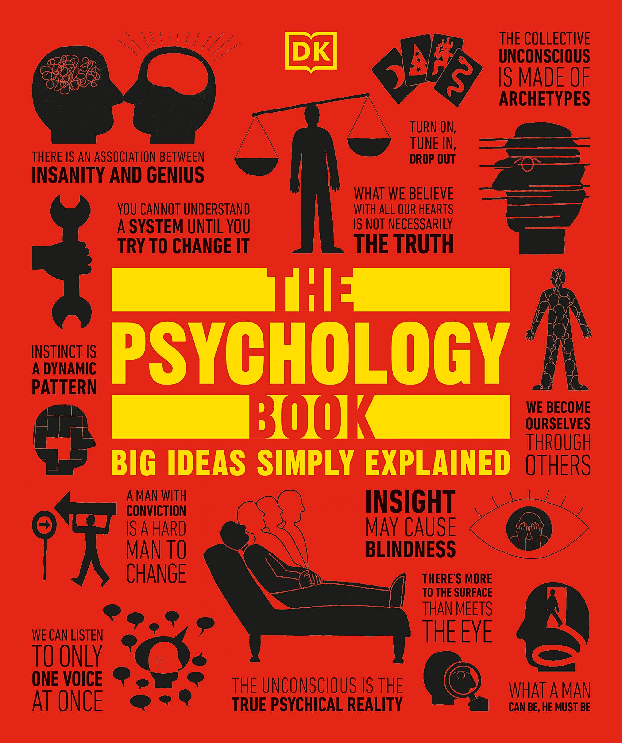 [중고] The Psychology Book: Big Ideas Simply Explained (Hardcover)