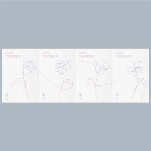 방탄소년단 - 미니 5집 LOVE YOURSELF 承 Her [L/O/V/E 4종 중 랜덤1종 발송]