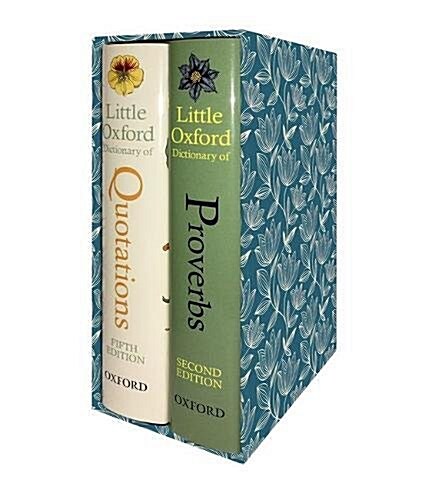 The Little Oxford Gift Box : Little Oxford Dictionary of Quotations; Little Oxford Dictionary of Proverbs (Paperback, 4 Revised edition)