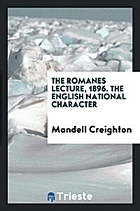 The English National Character (Paperback)