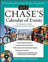Chases Calendar of Events, 2012 (Paperback, CD-ROM, 55th)