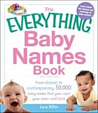 The Everything Baby Names Book (Paperback, 3rd)
