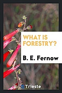 What Is Forestry? (Paperback)