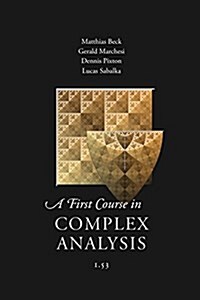 A First Course in Complex Analysis (Paperback, 1.53)