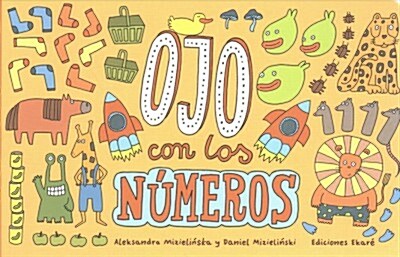 Ojo Con Los Numeros (Board Books)